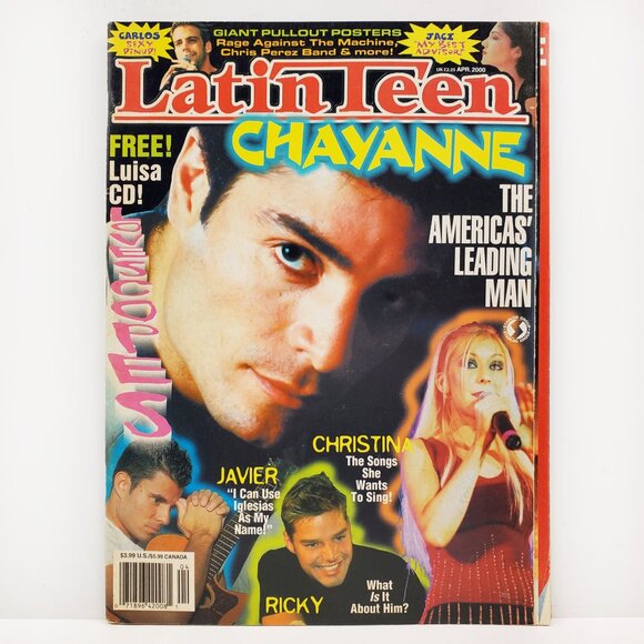 Latin Teen Magazine VTG Y2K Menudo Ricky Martin Aguilera Rage Against Machine - Picture 1 of 10
